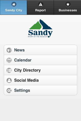 sandy-city-ios-app
